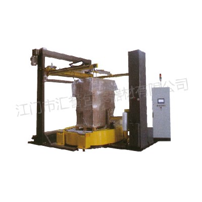 On line laminating winding machine